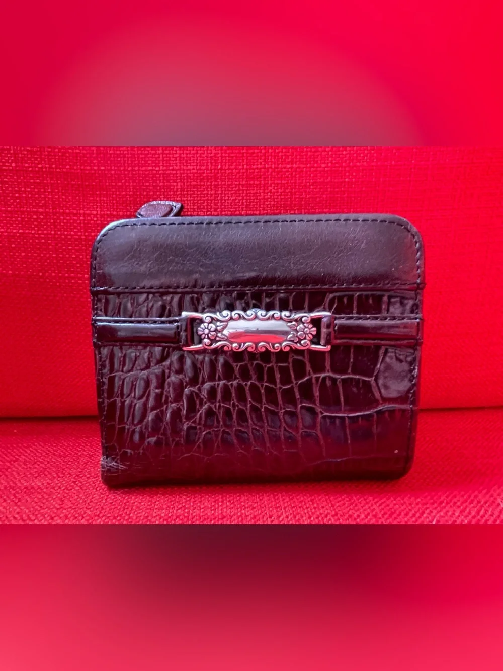 Brighton cowgirl chic western Boho croc-Embossed Women’s Wallet